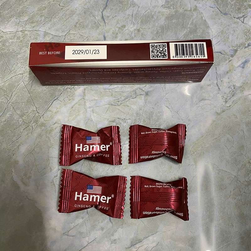 Kẹo nhân sâm ngậm tăng cường sinh lý nam giới HAMER chính hãng 