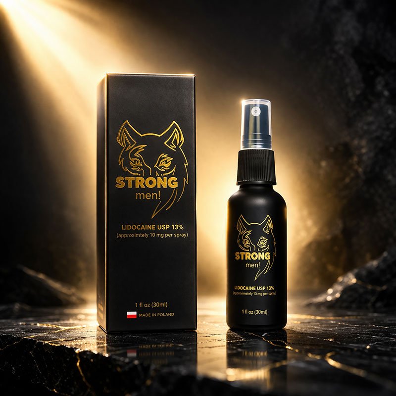 Chai thuốc xịt chống xuất tinh sớm STRONG MEN chính hãng 