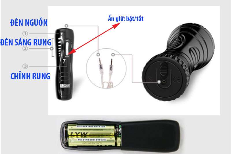 Cách sử dụng âm đạo giả cầm tay pussy 7 chế độ rung Cách sử dụng âm đạo giả cầm tay pussy 7 chế độ rung