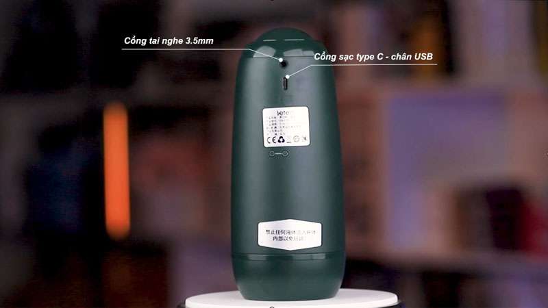 Cách sạc và cắm tai nghe cốc âm đạo giả leten birds