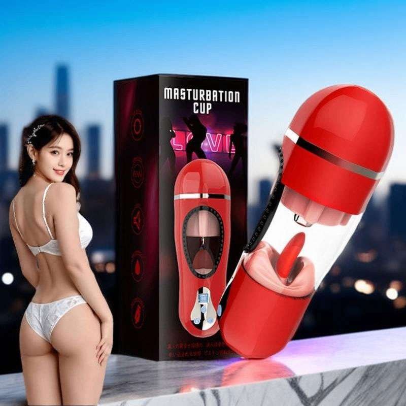 Bướm Giả Liếm Rung Nhiệt  Masturbation Cup – “Cấm Sờ” Vì Quá Sướng 