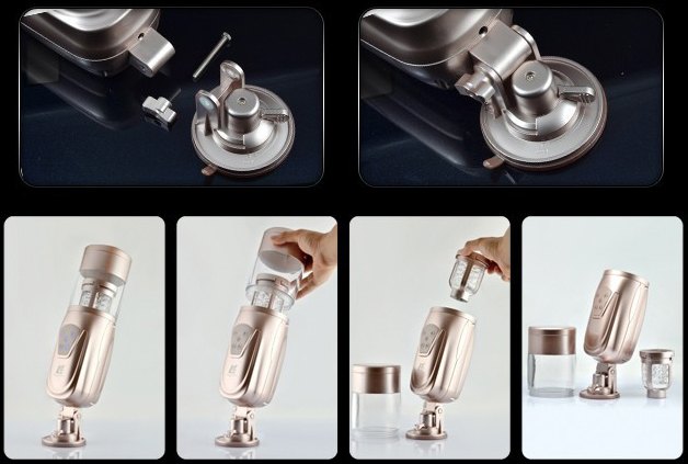 Máy bú mút cu tự động telescopic -AD46