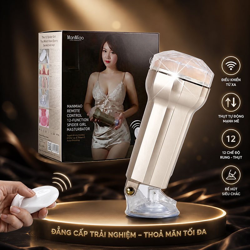  Âm đạo Manmiao rung điều khiển từ xa 