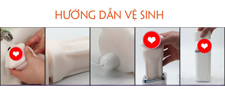 hướng dẫn vệ sinh Âm đạo hít tường âm thanh Uzay