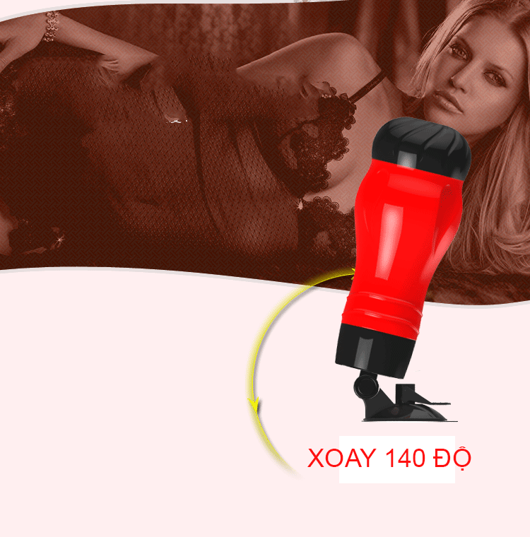 độ xoay Âm đạo giả Crazy Bull có đế