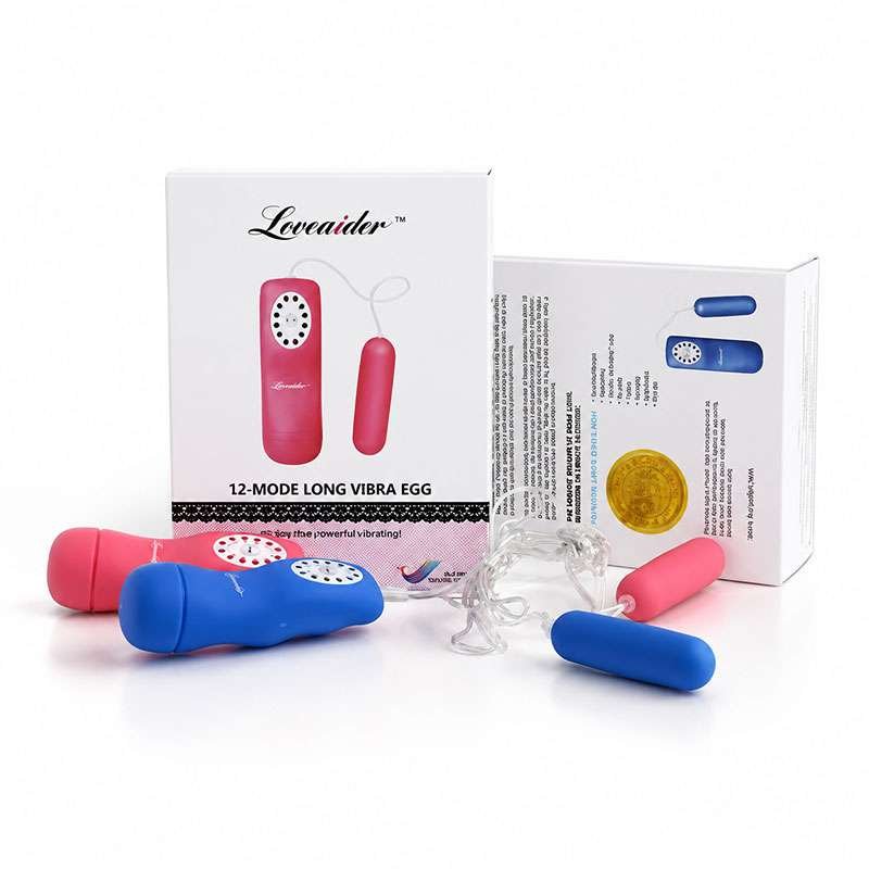 Trứng rung tình yêu Loveaider 12 chế độ – nhỏ gọn, dễ sử dụng 