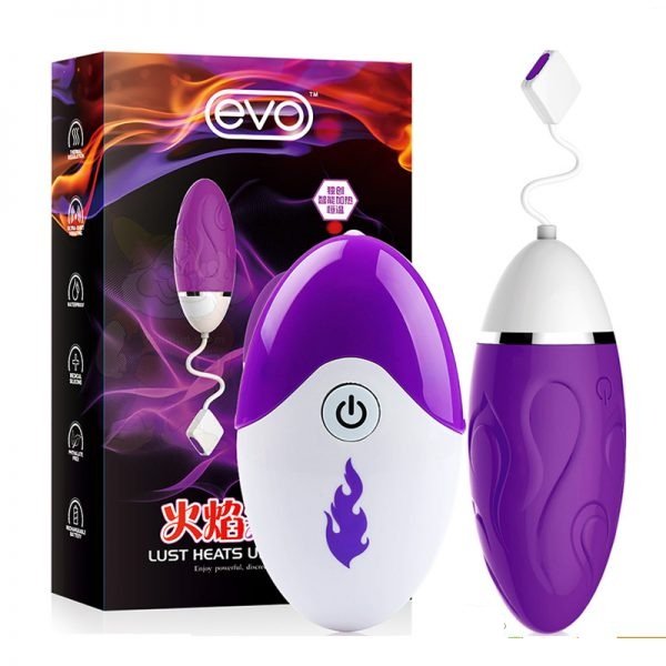 Sextoy cao cấp trứng rung tỏa nhiệt 42 độ 