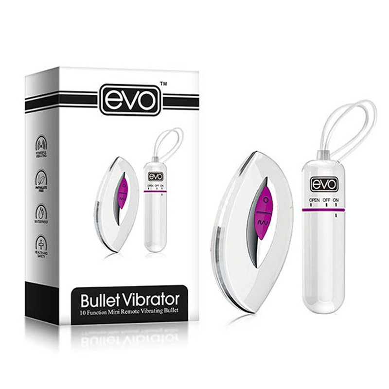  Trứng rung điều khiển từ xa nhỏ gọn cao cấp- EVO Bullet 