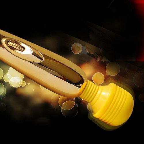 Máy massage âm đạo mạ vàng 