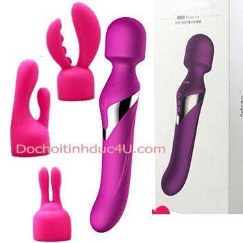Máy rung kích thích âm đạo có xoay ngoáy 