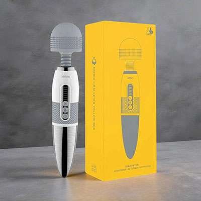 Máy Rung Massage Điểm G Leten Lightning AV Stick Có Sưởi 