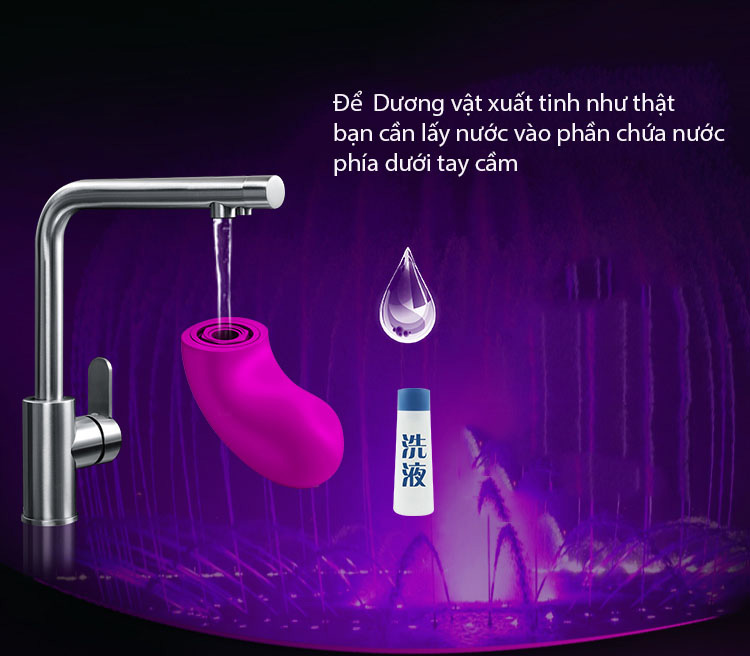 phía dưới  Dương vật silicon siêu rung