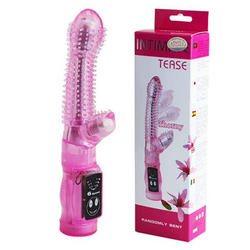  Dương vật giả đa chức năng có gai Intimate Tease 