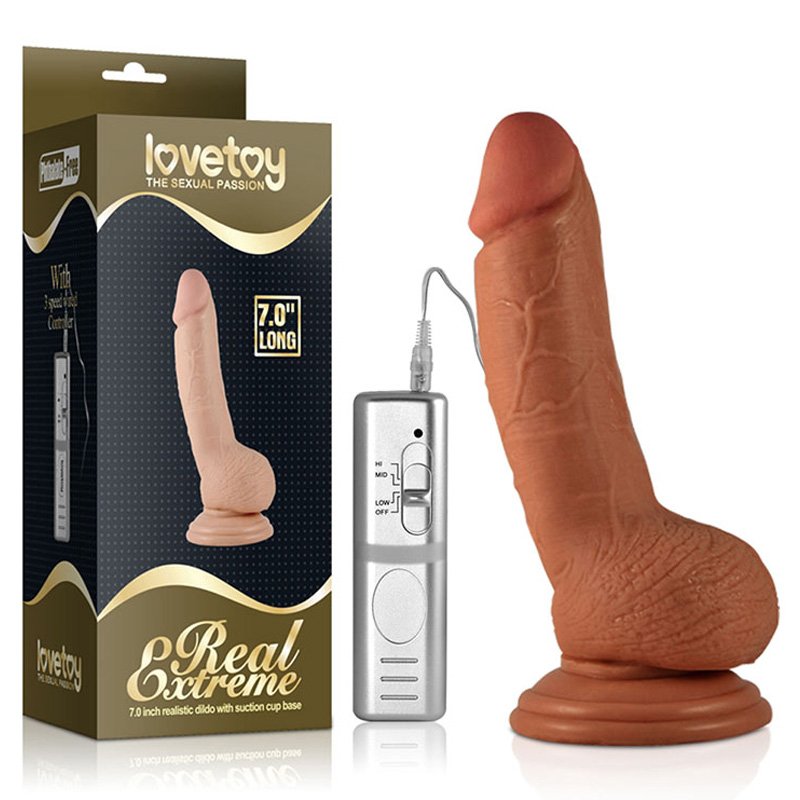  Dương vật gắn tường Lovetoy Real Extreme 7.0 inch 