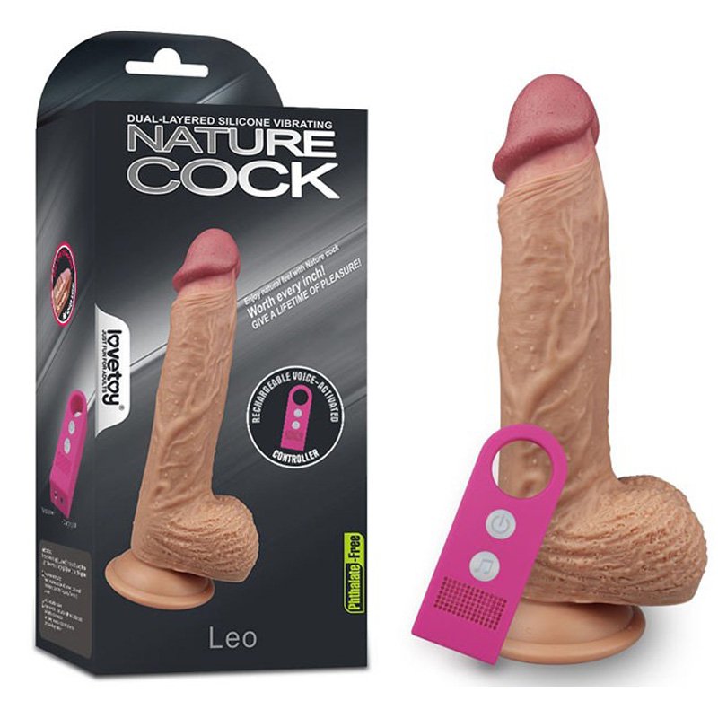  Dương vật giả có đế hít tường Lovetoy LEO 8.5 inch 