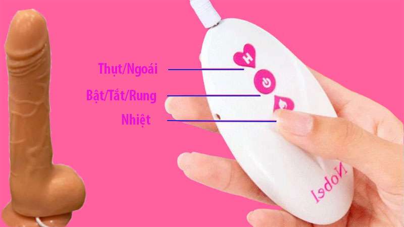 Cách sử dụng dương vật giả Nobel skin Cách sử dụng dương vật giả Nobel skin