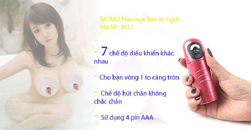 Cách điều khiểm máy tập vú ngực momo