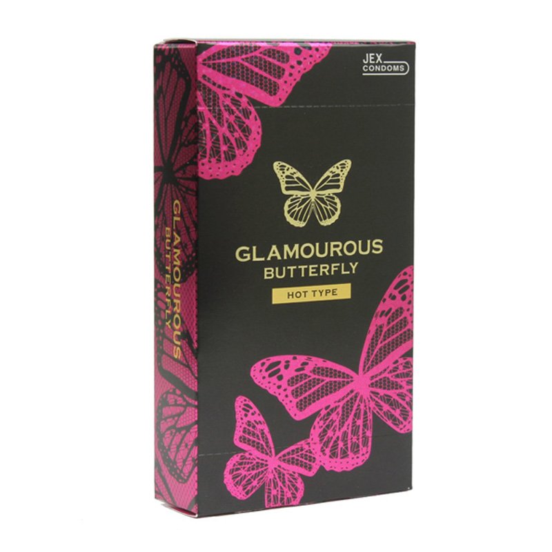  Bao cao su Jex Glamcurous Butterfly hot 1000-hộp 12c 