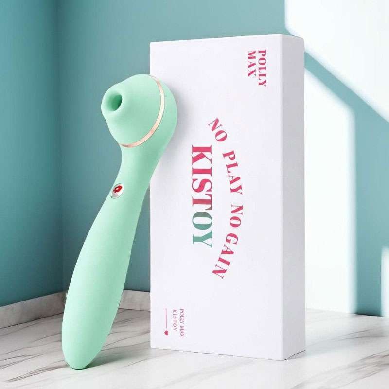 Máy Mát-Xa Vùng Kín Kisstoy Polly Max Chính Hãng: Hút Điểm C & Rung Điểm G 